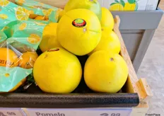 Red Pomelo available from Israel.