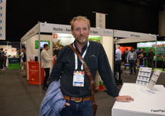 Bret Vidakovic from GP Graders was visiting the show.