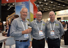 Rod Arnold, Andrew Smith and Colin Shield from Butler Market Gardens.