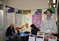 Kit Crawford was at AgPick promoting their systems to manage labour, hand picking and piece rates.