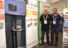 Food Processing Machinery supplies fully automated optical sorting and grading equipment for potatoes and carrots. FPM is the agent for Visar in Australia. Dirk van der Kerckhove- FPM and Patrick Pitton from Visar.