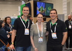 Daniel Thorpe, Jessica Loader and Tyler O'Neill from Woolworths