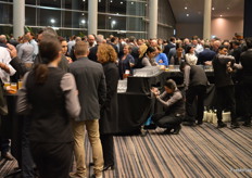 Delegates arriving for the Gala dinner