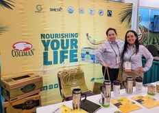 Aracely Van Dine and Audee Rios with Coliman.