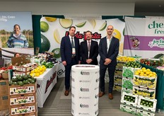 Michael Napolitano, Allan Napolitano, and Carson McDaniel with McDaniel & Chirico Worldwide.