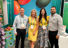 Scott Fraser, Megan Berenbach, Brooke Becker, and Santiago Peña with Mission Produce.