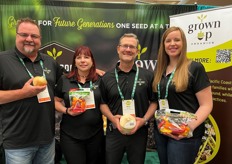 Brad Sumner, Sara Thompson, Mark Sandell, and Kayla Burks with Pacific Coast Trading Company.