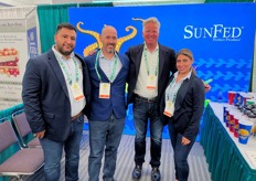 Team SunFed! From left to right Juan Carlos Barrionuevo, Matt Mandel, JC Myers, and Irene Amezaga. 