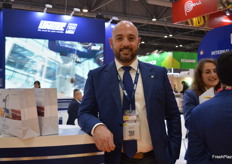 Francesco Brancato a very familiar face at the Unitec stand!