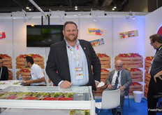 Will Callis was on hand at the US Apple Export Council stand.