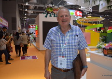 Peter Ingram from Lea McKeand was visiting the tradeshow.