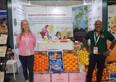 Tennile Forrester and Sam Vasala at Sai World.