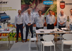 Michiel Eilander and Jeroen Zandman – Manter, Ian Serra and Reuben Miller – Wyma Solutions and Jesse van Burg – Burg Machinery.