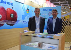 Torben Kuhring and Thomas Dierkhuse at Elbe-Obst.