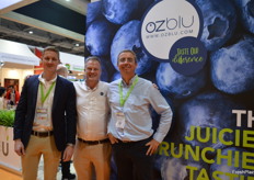 Tian Bothma, Mark Pigeon and Jose Manuel Masia Serrador at OZ Blue.