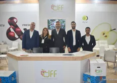Alper Kerim and his team of Demir Fresh Fruits. They export their apple brand DeBa to India. They see good demand, but the US is also a strong competitor for them.