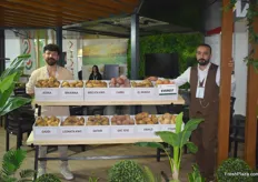 Ismail Tastemir and Emin Cekik of Hakan Gida. They export potatoes.
