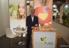Joao Silva of Cooper Frutas. They export apples from Portugal to Brazil, Germany, Morocco and Spain.