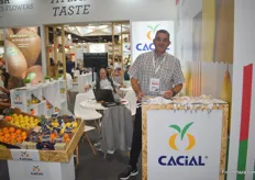 Carlos Oliveira of Cacial. The Portuguese exporter sends citrus to all European countries.