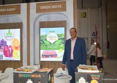 Khaled Mohamed of Green Move Trading. They export citrus from Egypt to the European market and are already seeing big demand. They also notticed many newcomers to this year's Fruit Attraction.