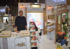Wael Salah, export director for Sahara Agro Trade.  They export mandarins, lemons, oranges and grapefruit from Egypt to the Far East and Europe, mainly the Netherlands and Italy.