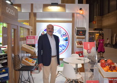 Ezz El-Din Gouda, CEO of Gouda. They export citrus, mangoes, strawberries, potatoes, pomegranates, grapes, onions and garlic from Egypt to Europe, Asia, Africa and America.