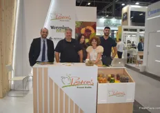 The team of Petras Fruits. They export apples, kiwis and cherries to the European market.