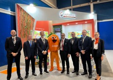 The Capital Agro team. They export citrus from Egypt.