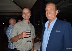 Alan Kennedy from GDP-UCI with Mike Harrison from TransGlobal Logistics