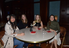 Constance Stickler and Angela Lampl from Identec Solutions with Juliana Priori – BRF Food and Mayra De Andrade Graca – MSC