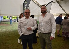 Francois Trautmann and Sheldon Duncan of Hapag-Lloyd.