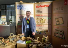 Adam Sikorski with SoFruPak, active in ecological packaging solutions