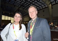 Sandra Scherpenhuisen-Barten and Evert Keuken from Agri Information Partners
