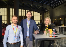 George Miclos - Agricrafters, Nick Hall - Tomra and Roxana Vasca from Africrafters