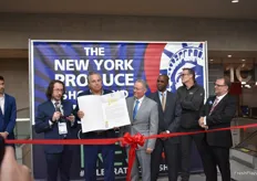 Michael Muzyk, President of Baldor Specialty Foods is about to retire and being honored by the City of New York, prior to the opening of the NY Produce Show.