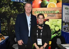 Mark Gagnon and Mayda Sotomayor with Greenyard / Seald Sweet.