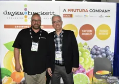 Justin Ruta and Patrick Dueire with Dayka & Hackett, a Frutura Company.