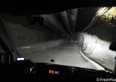 There are over 15 km of tunnels.