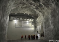 The storage temperature is 1 °C