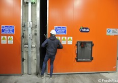 Opening a storage room