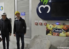 The entrance to the machine room