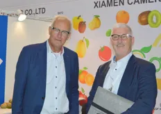 Peter Steltenpool, of PSW Agro Consulting BV, and Willem Kokkeel, of Eurasia Connection.