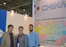 Russian - Chinese Fruit & Vegetables. Di Wu, Maxsim Maxsimov and Samuel. A joint venture where Di Wu is a trader and exports Chinese fresh produce to Russia. It offers a wide range of products, including Chinese bananas grown in South China.