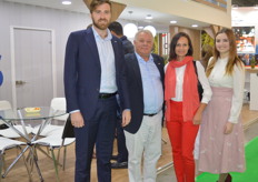 We met Daniel Guerrero, Peter Wedell-Neergaard, Daniel Guerrero Gonzenbach and Yulia Kiliseva, of Maersk, at the Fyffes stand.