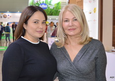 Olena Gorleva, of Black Star BV, from Barendrecht, en Tanya Voropay, of De Mooij Amsterdam.