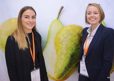 Thaïs Mees, project coordinator AGF, and Sarah Musschebroeck, export consultant at Vlam.