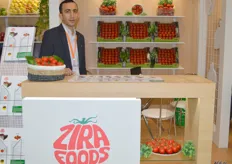 Azerbaijan had its own pavilion with a number of fruit and vegetable companies. Fakhri Aliyev, of Zira Foods; a producer of various types of tomatoes.