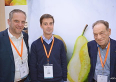 Miguel Demaeght, Laurent De Smedt and Pierre Vrancken, of Belorta.