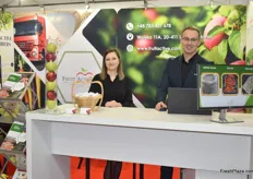 Karol Osior and Marcin Kawka of Polish apples exporter Fruit Active. They export their apples to Romania, Serbia, Bosnia, Germany, Austria and the Netherlands. They've seen good demand and good prices this season.