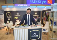 Emre Klahraman of Turkish exporter Saraylim. They export a wide variety fo fruits and vegetables to Germany, where they supply Lidl mostly. They also export to Austria.